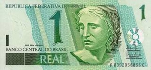 BRL бразильский реал 1 бразильский раел 