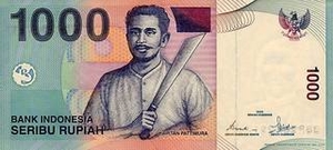 IDR индонезийская рупия 1000 индонезийских рупий 